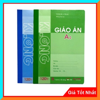 Sổ Giáo Án Kẻ Ngang Klong A4 120 Trang Mã Số 313