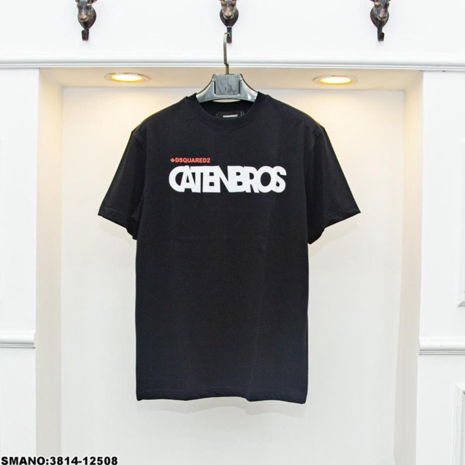 [Ảnh Thật] Áo phông nam DSQ chữ in - Áo phông nam cao cấp SPF