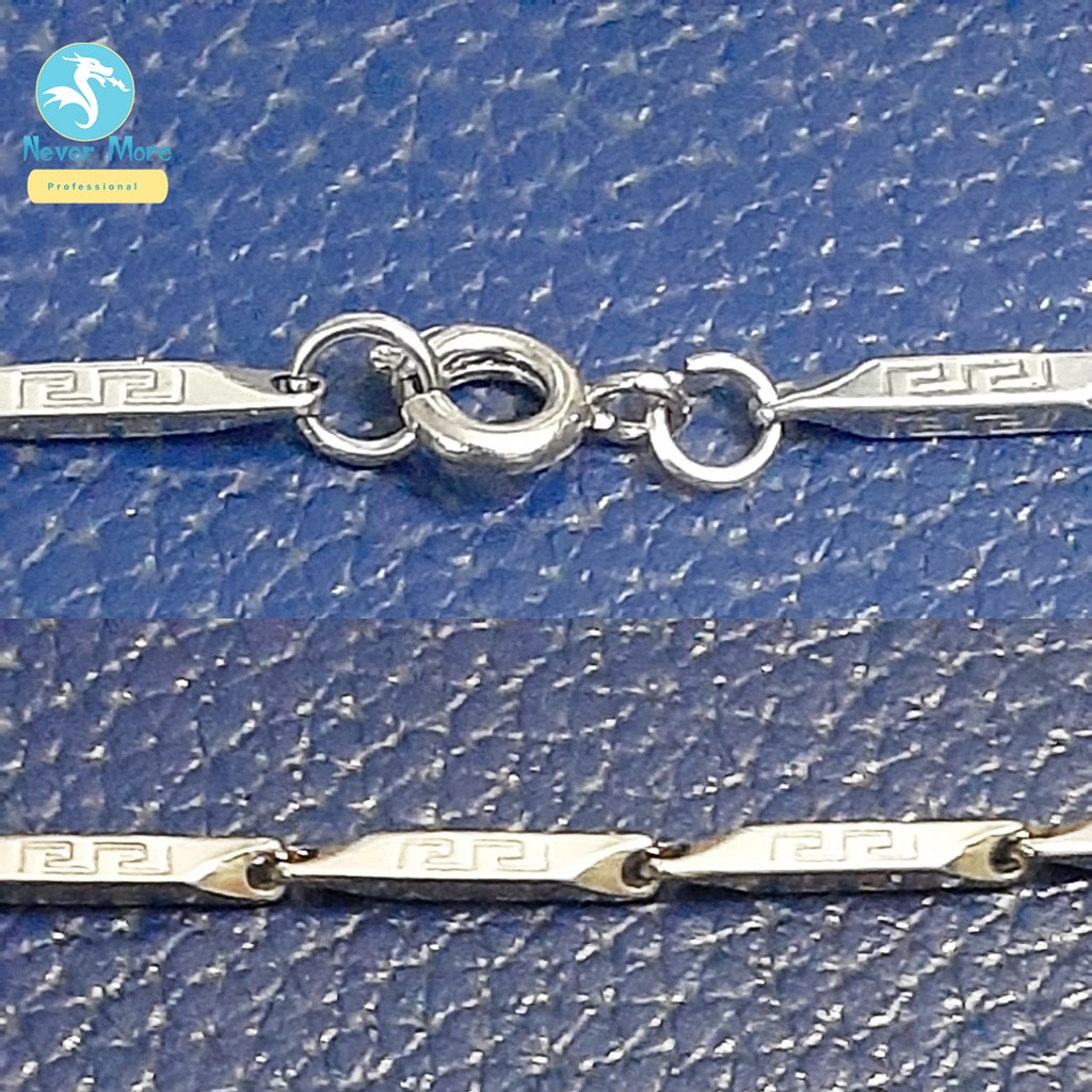 Lắc tay inox Hỏa Tiễn 2mm chạm vạn lí trường thành Khóa Xịn siêu đẹp, chuẩn thời trang