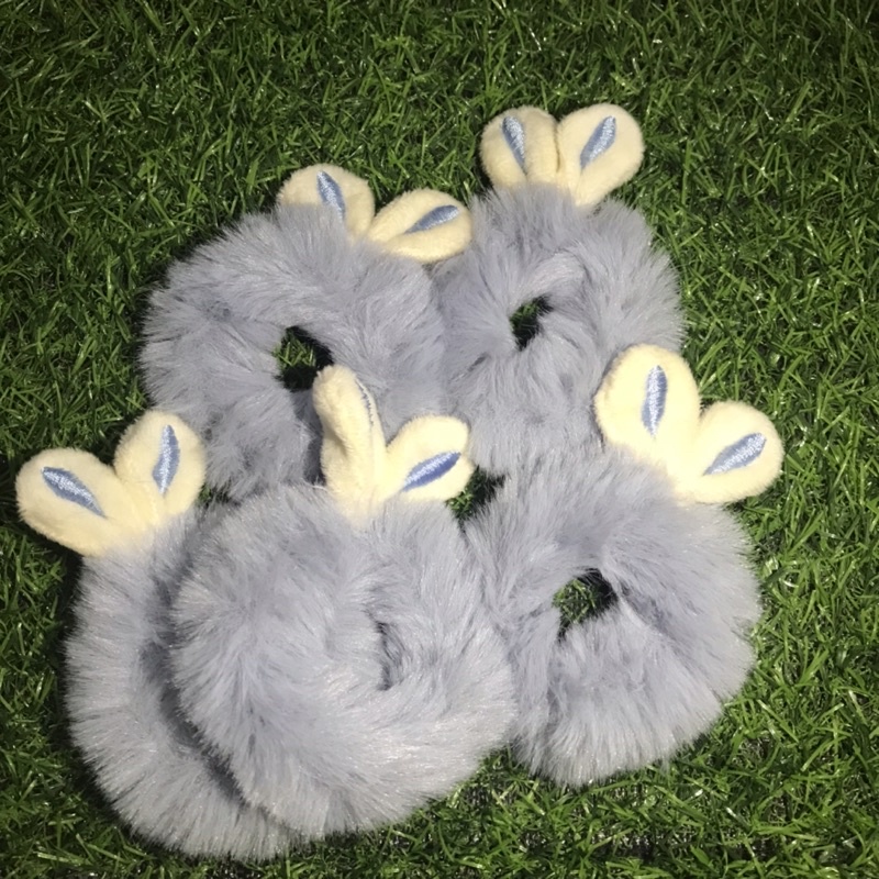 Dây Buộc Tóc Lông Tai Thỏ Xinh Xắn Đáng Yêu