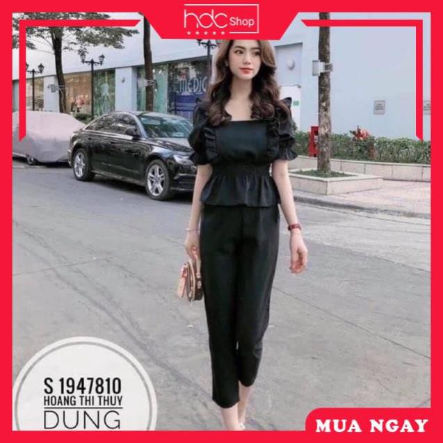 [CAO CẤP] Đầm bigsize công sở - 🍒 Sét bộ 9 tấc nhúng eo Bigsize 60-85 ký