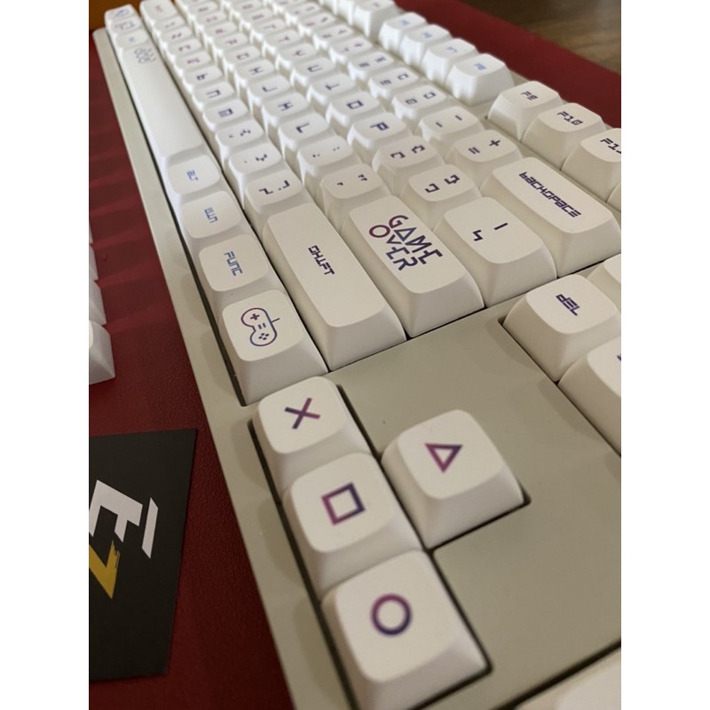 Set Keycap Thick Pbt Xda Gameover 141 nút cho bàn phím cơ