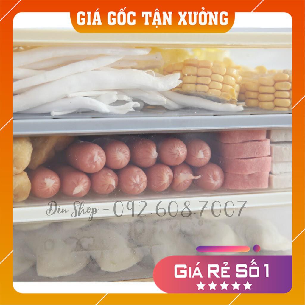 Hộp đựng thức ăn tủ lạnh DIN SHOP Hộp đựng thực phẩm bảo quản thức ăn để trong tủ lạnh rất tiện dụng