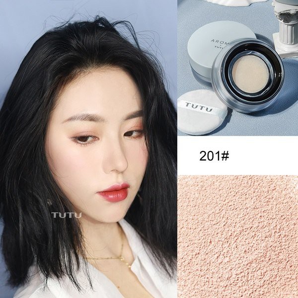 Phấn phủ bột kiềm dầu mỏng mịn tự nhiên TUTU AROMA Air Stain Powder 5332 | BigBuy360 - bigbuy360.vn