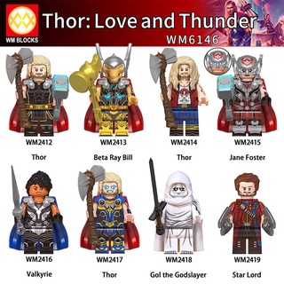 Mô hình nhân vật siêu anh hùng thor wm6146