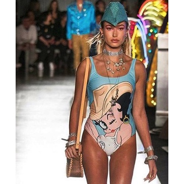 Đồ bơi một mảnh DUNEA in hình hoạt hình dễ thương cho nữ