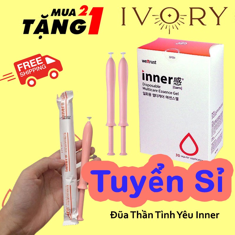 Đũa Thần Inner Gel Hộp 💖CHÍNH HÃNG💖 Tuyển Sỉ Inner Gel Giá Tốt Dung Dịch Vệ Sinh Vùng Kín Phụ Nữ Hàn Quốc