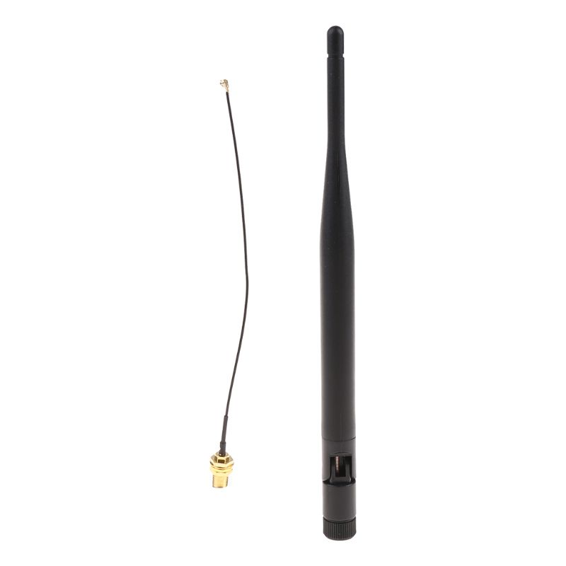 Ăng Ten Định Tuyến Không Dây RP-SMA Đầu Đực 868 MHz 5dBi + 15cm RP SMA Cái Sang I