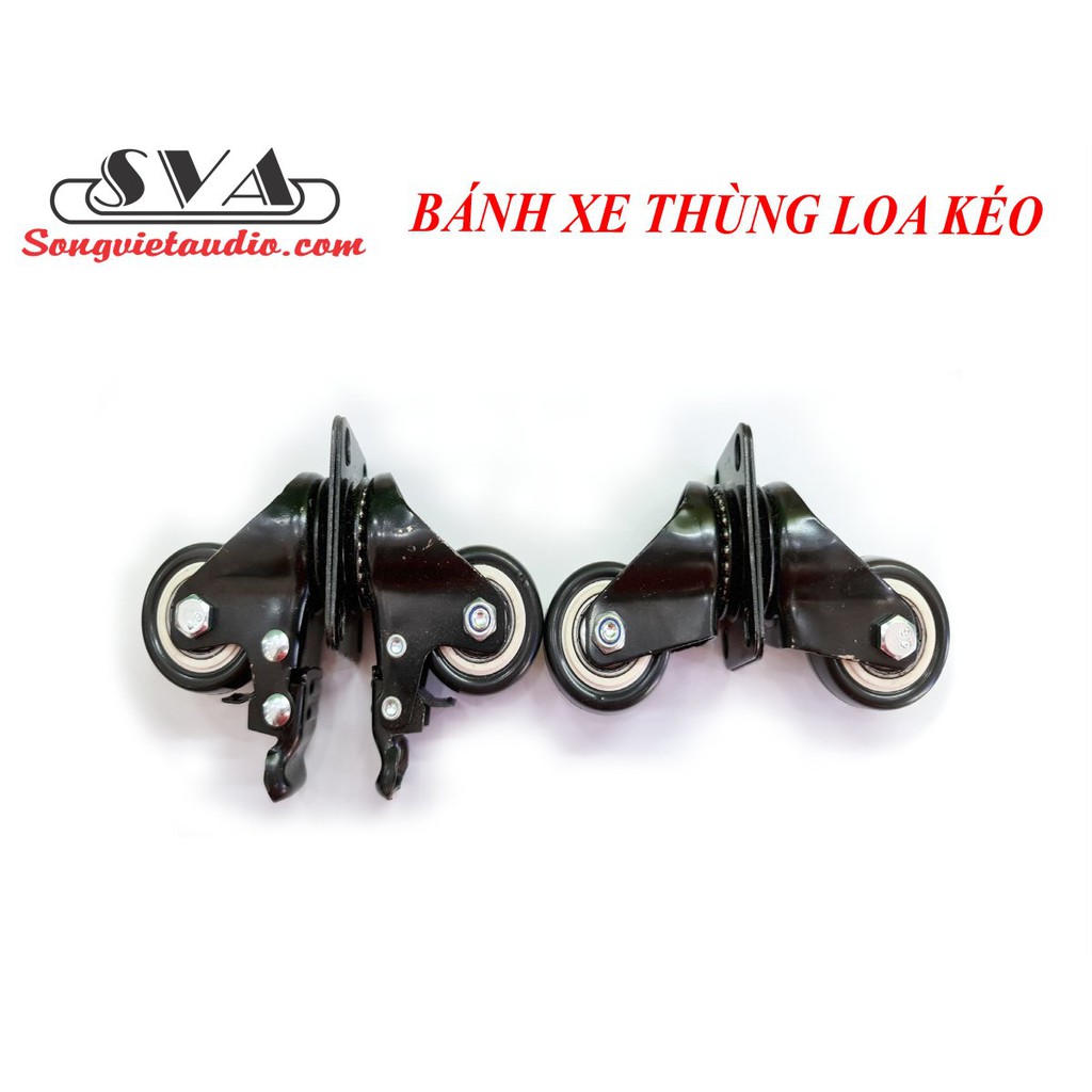 BÁNH XE LOA KÉO, PHỤ KIỆN CHO THÙNG LOA KÉO (BỘ 4 CÁI)