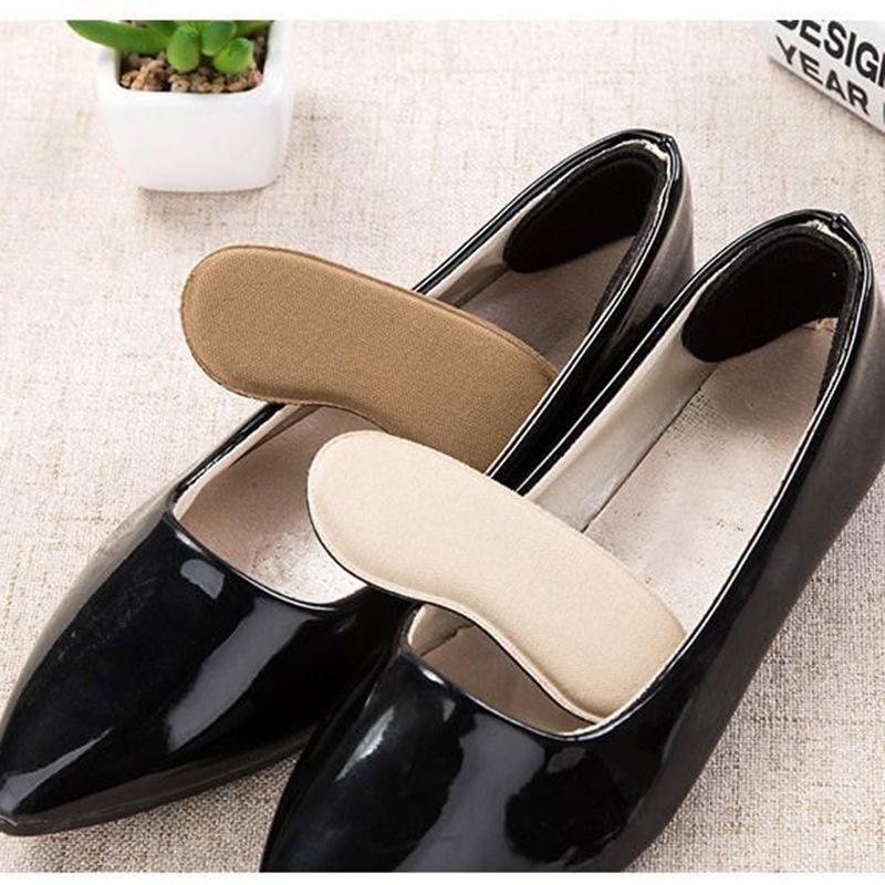 Bộ Dán lót giày sau gót chất liệu mouse, chống trầy sướt, sưng da sau gót chân, 1 bộ 2 cái