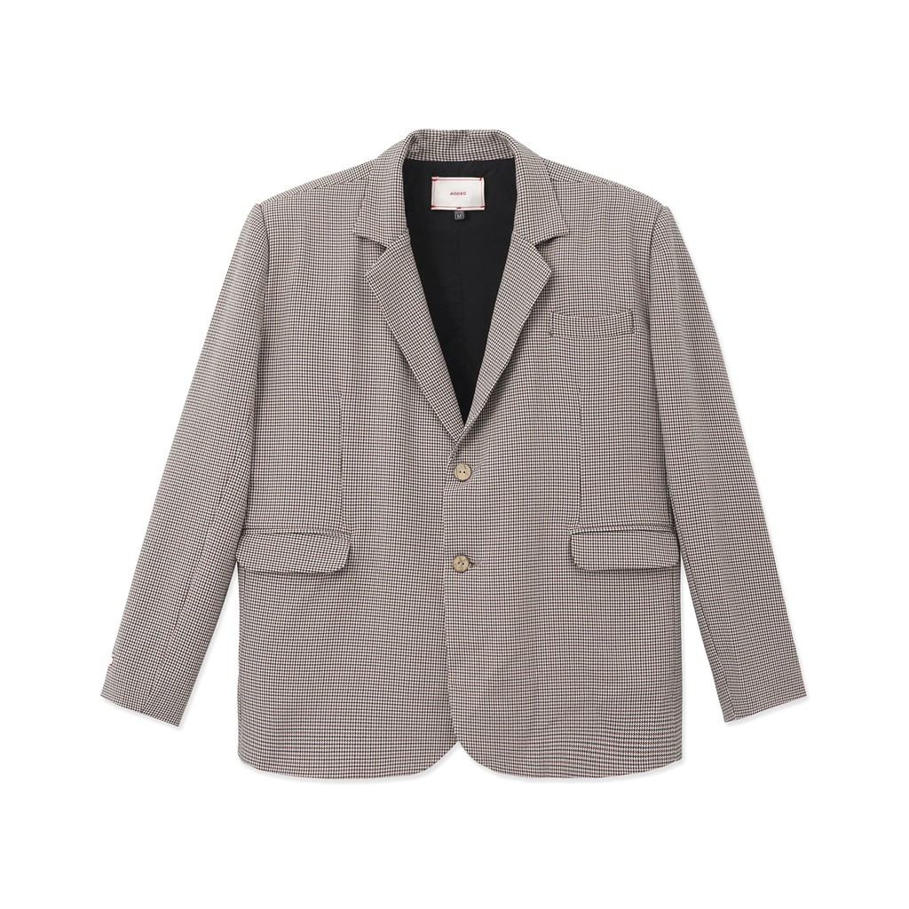Áo Blazer AODEC Two Blazer Brown caro