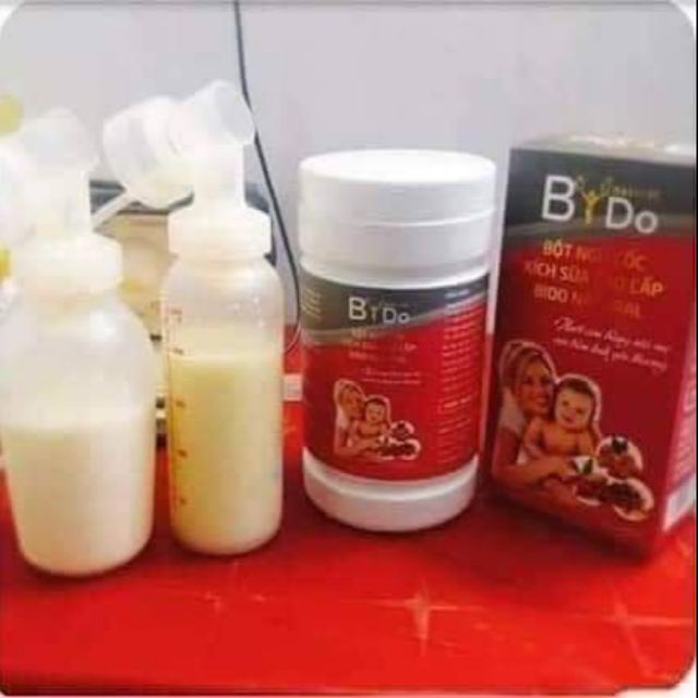 Bột kích sữa , lợi sữa cao cấp Bido Natural