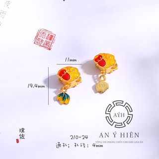 Charm Khóa cá vàng #C138 ( An Ý Hiên)