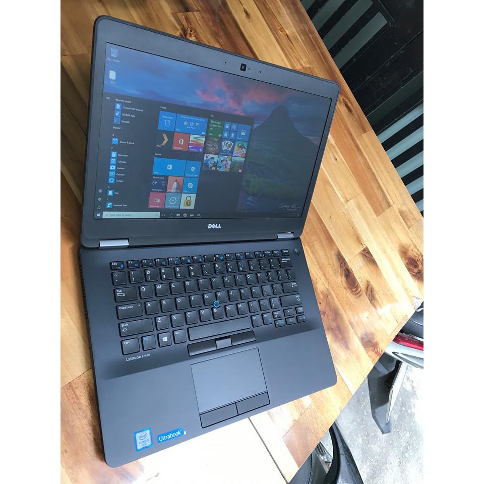 Laptop Dell E7470, i5 6300u , 8G, SSD 256G, 99%, zin100%, giá rẻ