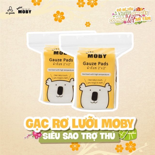 Gạc rơ lưỡi MOBY PVN246