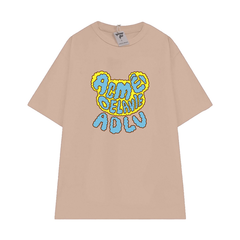 Áo thun unisex nam nữ tee phông rộng in hình dễ thương FPLUS FP70