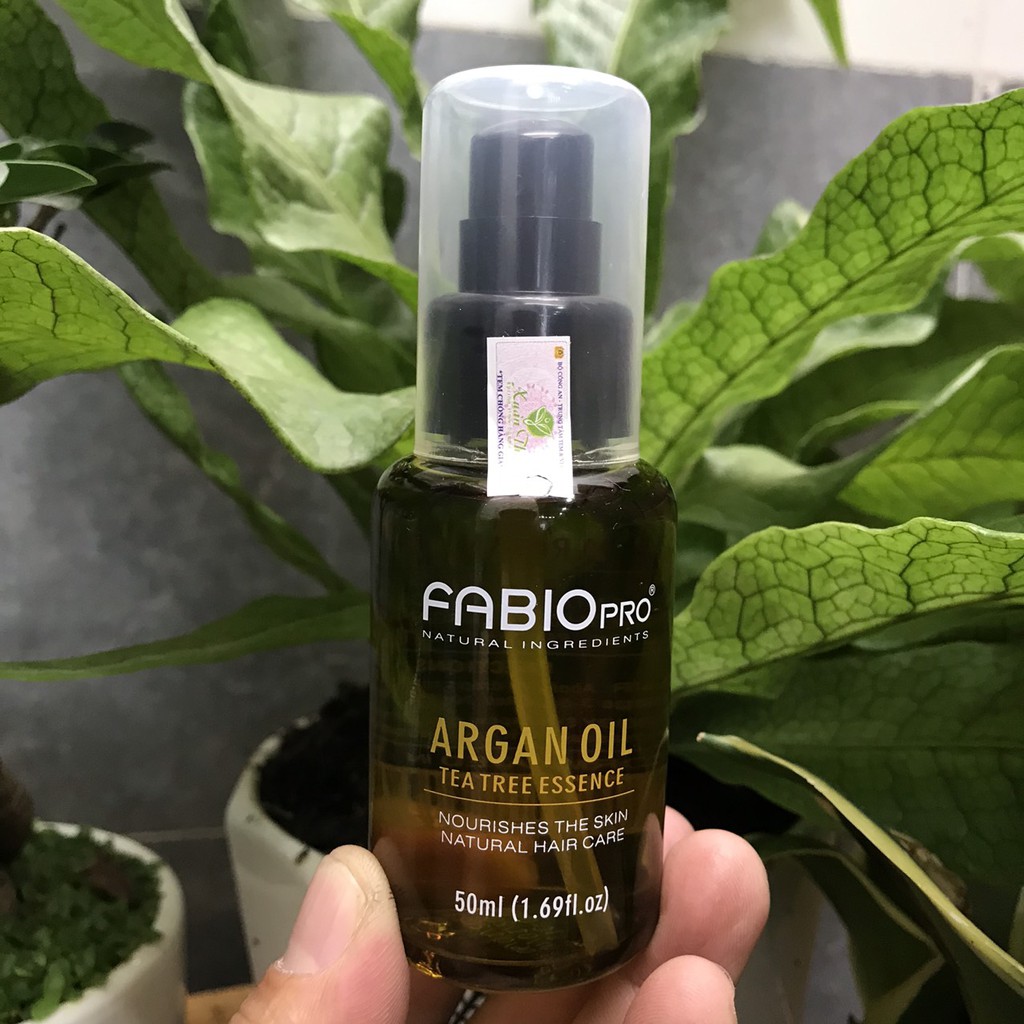 Tinh dầu dưỡng tóc Tea Tree Oil Fabio 50ml