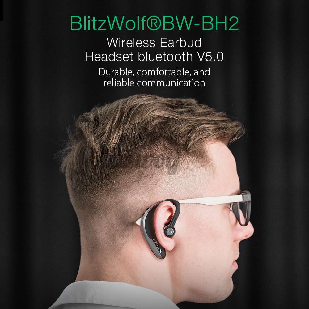 Tai Nghe Nhét Tai Blitzwolf Bw-Bh2 Kết Nối Bluetooth 5.0