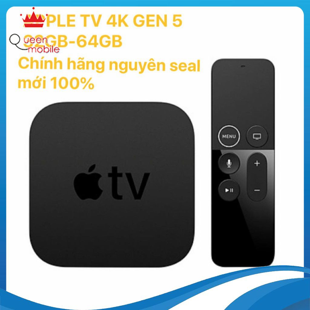 [Trả góp 0% LS] Apple TV 4K Gen 5 (32GB/64GB) Chính hãng Apple mới 100% nguyên seal