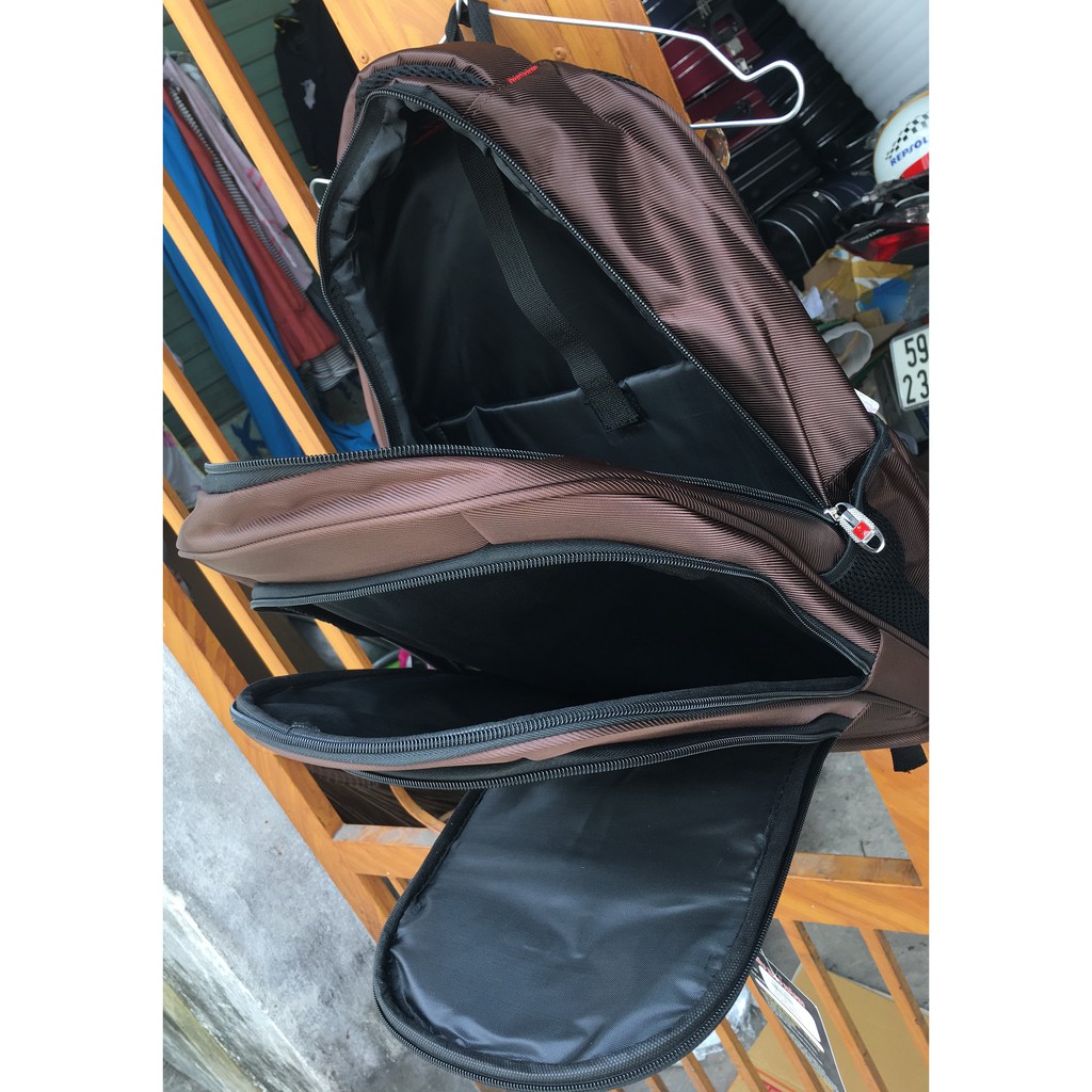 M12 - 45X35CM KHOÁ SỌC (LOẠI VẢI DÀY) - Balo LILAN NAM NỮ Vừa lap 16.5inch - AT25