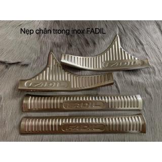 Ốp bậc cửa trong ngoài Vinfast Fadil - inox