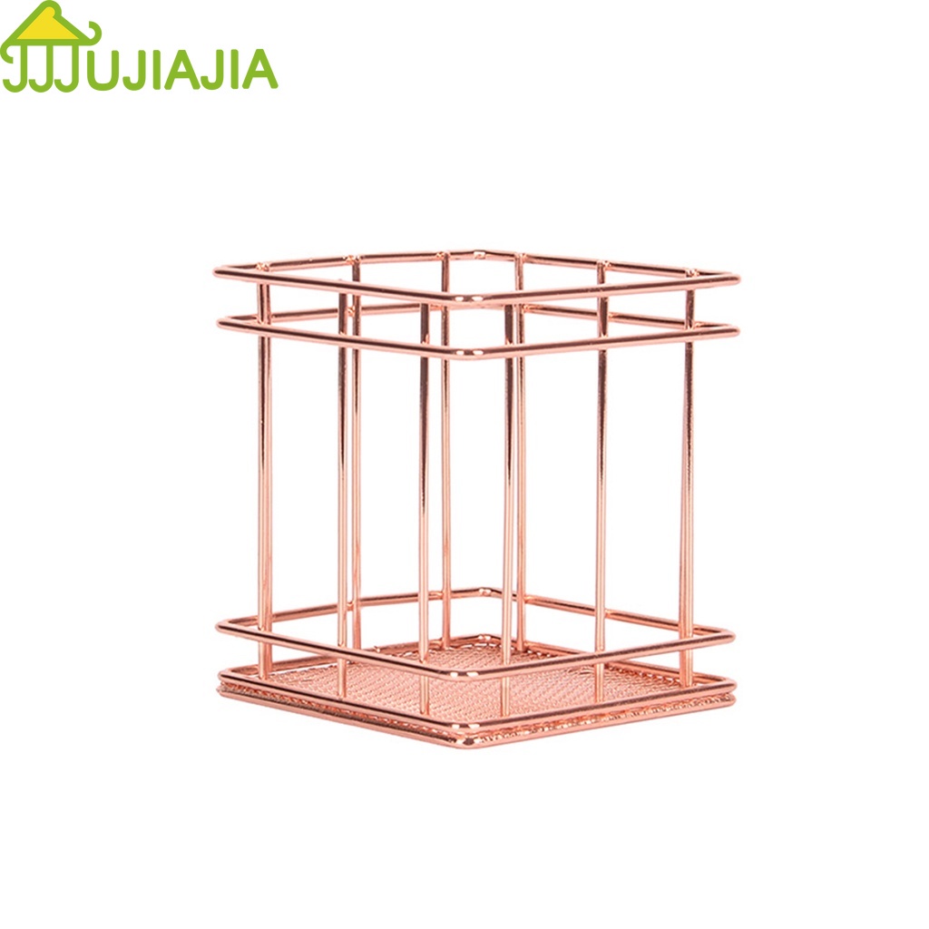 Giá Đỡ Để Bàn Bằng Sắt Màu Vàng Hồng Siêu Bền Tiện Dụng Cho Gia Đình / Văn Phòng