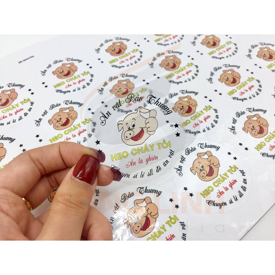 10 TỜ TEM TRONG KHỔ A3, CHỐNG NƯỚC, THIẾT KẾ MIỄN PHÍ, KÍCH THƯỚC THEO YÊU CẦU CỦA BẠN