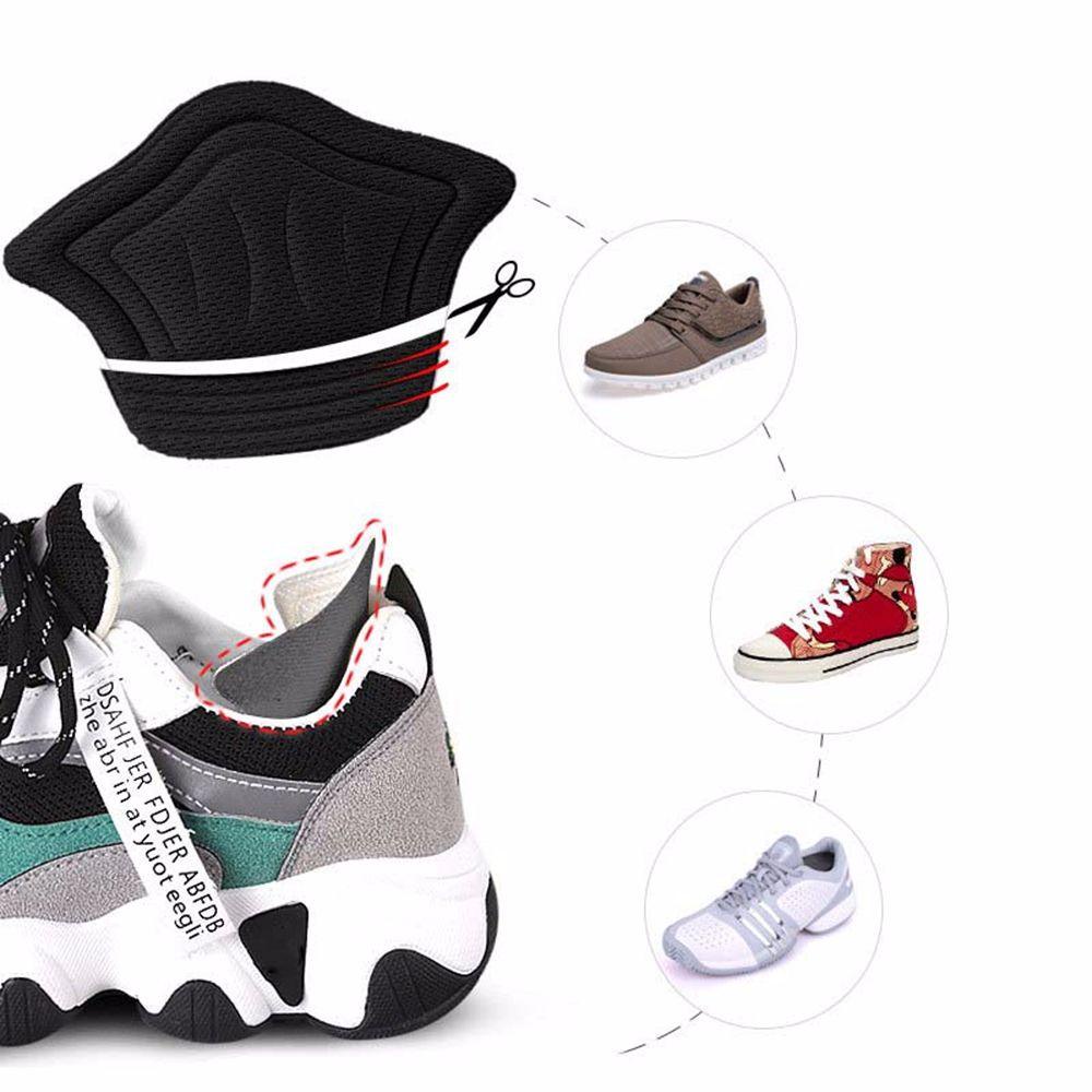 QQMALL Miếng Dán Sau Giày Bằng Lưới Thoáng Khí Chống Trượt Có Thể Điều Chỉnh