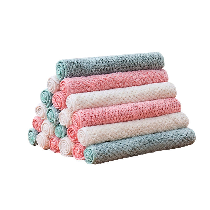 Khăn lau chén nồi sợi lông cừu Hàng có sẵn hô mềm mại