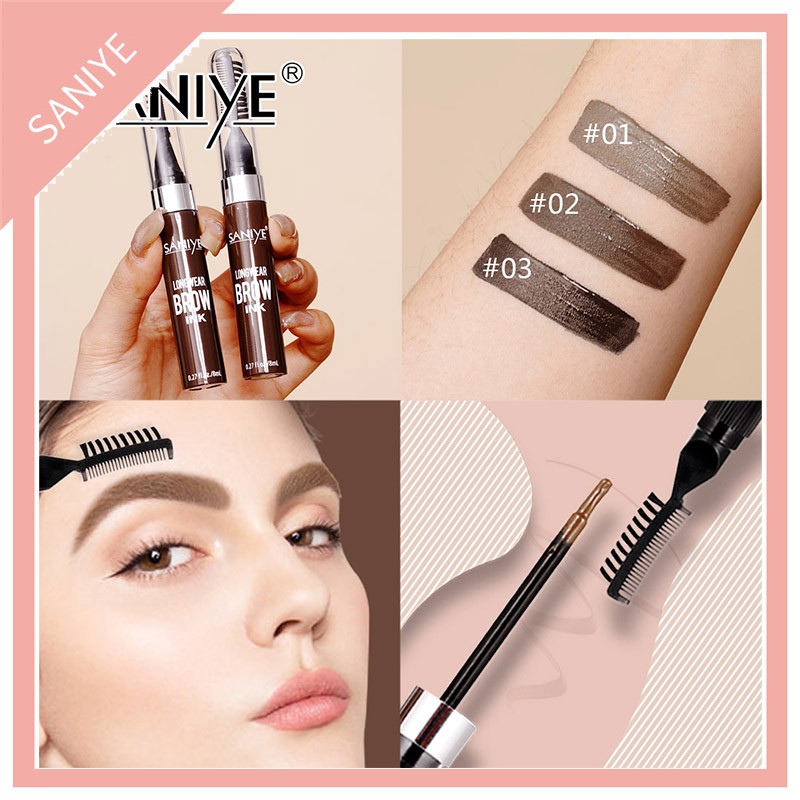 [Hàng mới về] Gel kẻ lông mày kháng nước lâu trôi Saniye M320 | BigBuy360 - bigbuy360.vn
