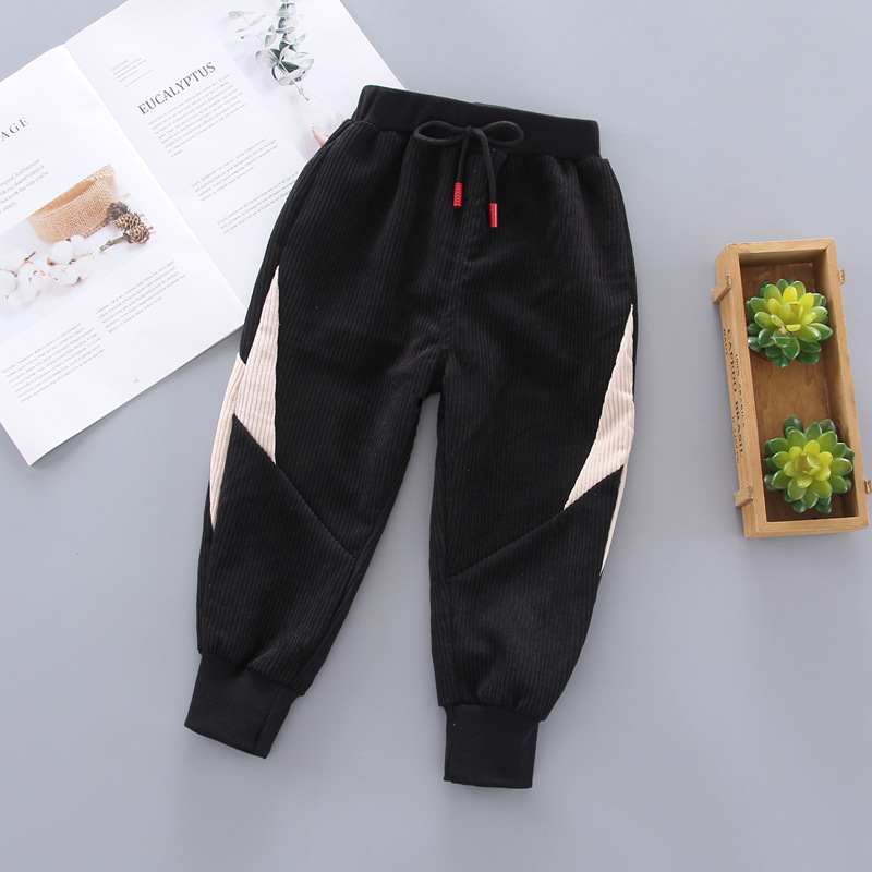 Thời trang Hàn Quốc Boy Cotton Cotton Loose Quần bó sát Một mảnh Quần áo trẻ em trong 0-5 tuổi