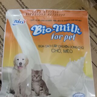 Sữa cho chó mèo con bio