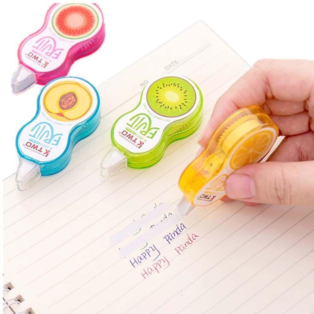 PEWANY Bút Xóa Kéo Hình Bánh Donut Hoạt Hình Phong Cách Hàn Quốc Cho Học Sinh