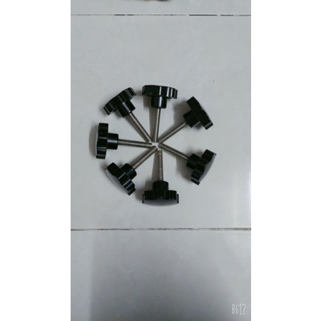 tay vặn ( bông mai ) cao cấp inox
