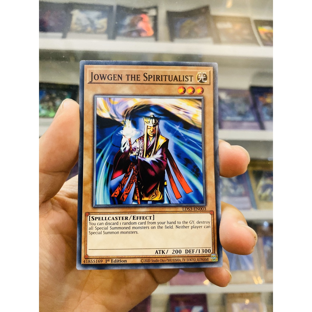 Thẻ Bài YugiOh Mã LDS3-EN003 - Jowgen the Spiritualist - Common - 1st Edition