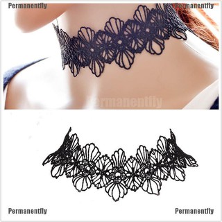Vòng Cổ Choker Ren Mặt Hình Bướm Phong Cách Retro