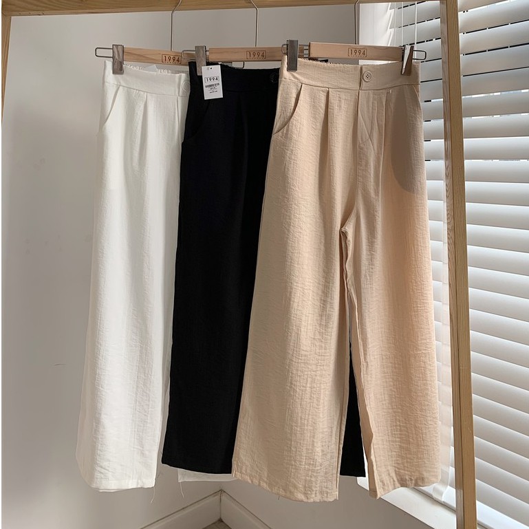 quần ống rộng lụa QB41 1994closet