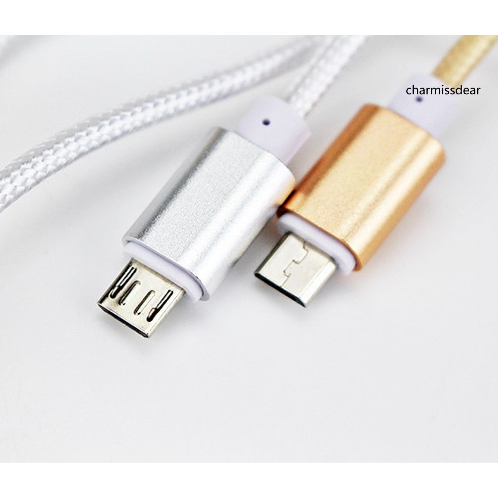 Dây cáp sạc nhanh 1 / 2 / 3m Micro Usb tiện dụng cho Samsung Android