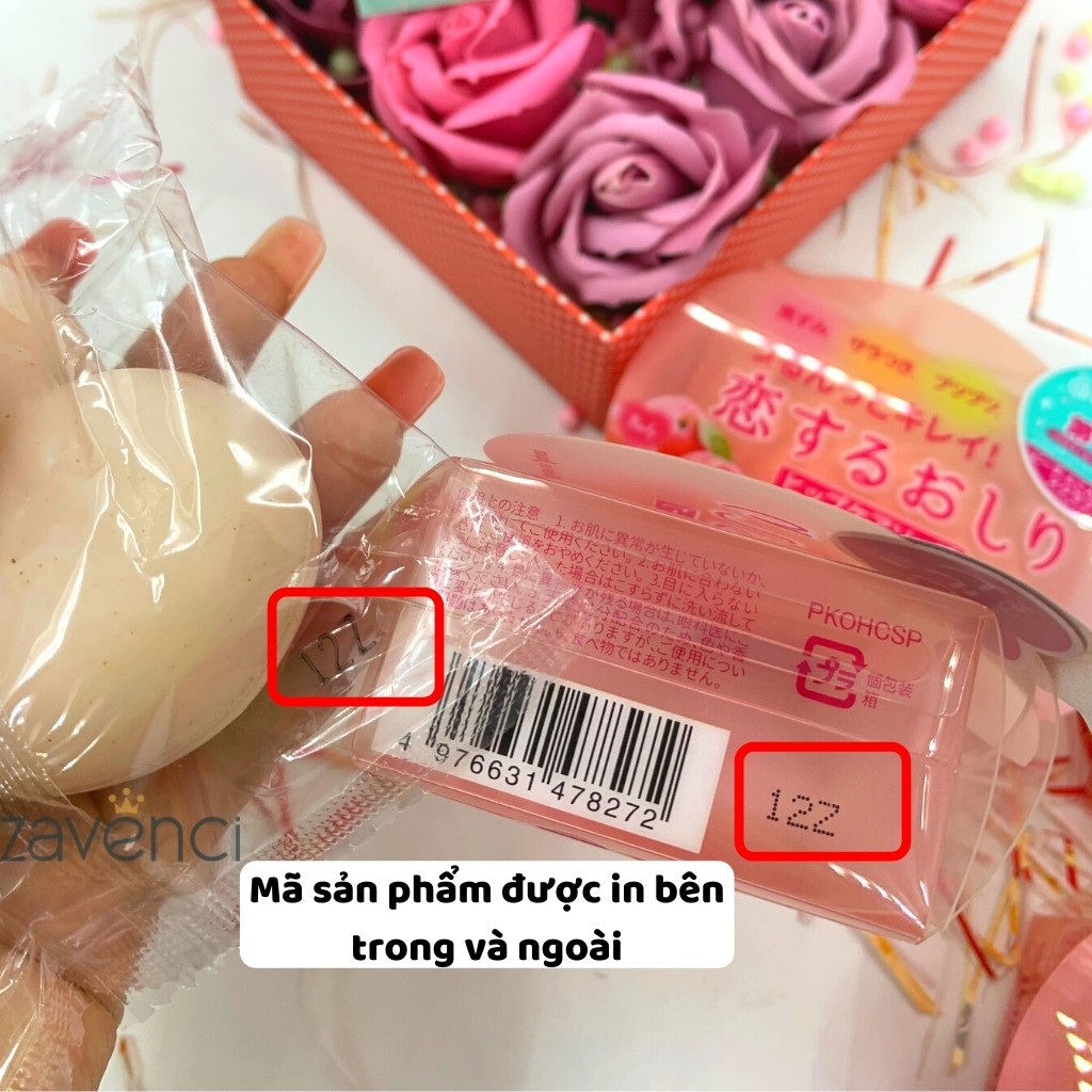 Xà Phòng Pelican Tẩy Da Chết Làm Giảm Mụn Và Thâm Mông (80g)