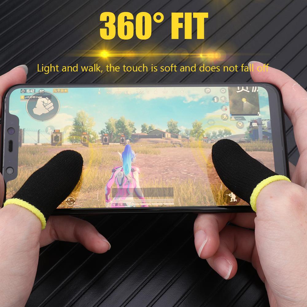 Bao tay chơi game ff 2 ngón giá rẻ chống mồ hôi siêu mượt phù hợp game fifa, pubg,liên quân