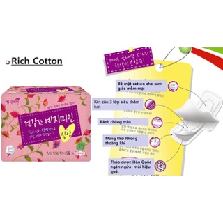Băng vệ sinh Yejimiin Rich - 16 Miếng