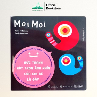 Sách - Ehon Moi moi và những người bạn thu hút ánh nhìn cho bé 0-2 tuổi (Bộ 3 quyển) - NPH Wabooks