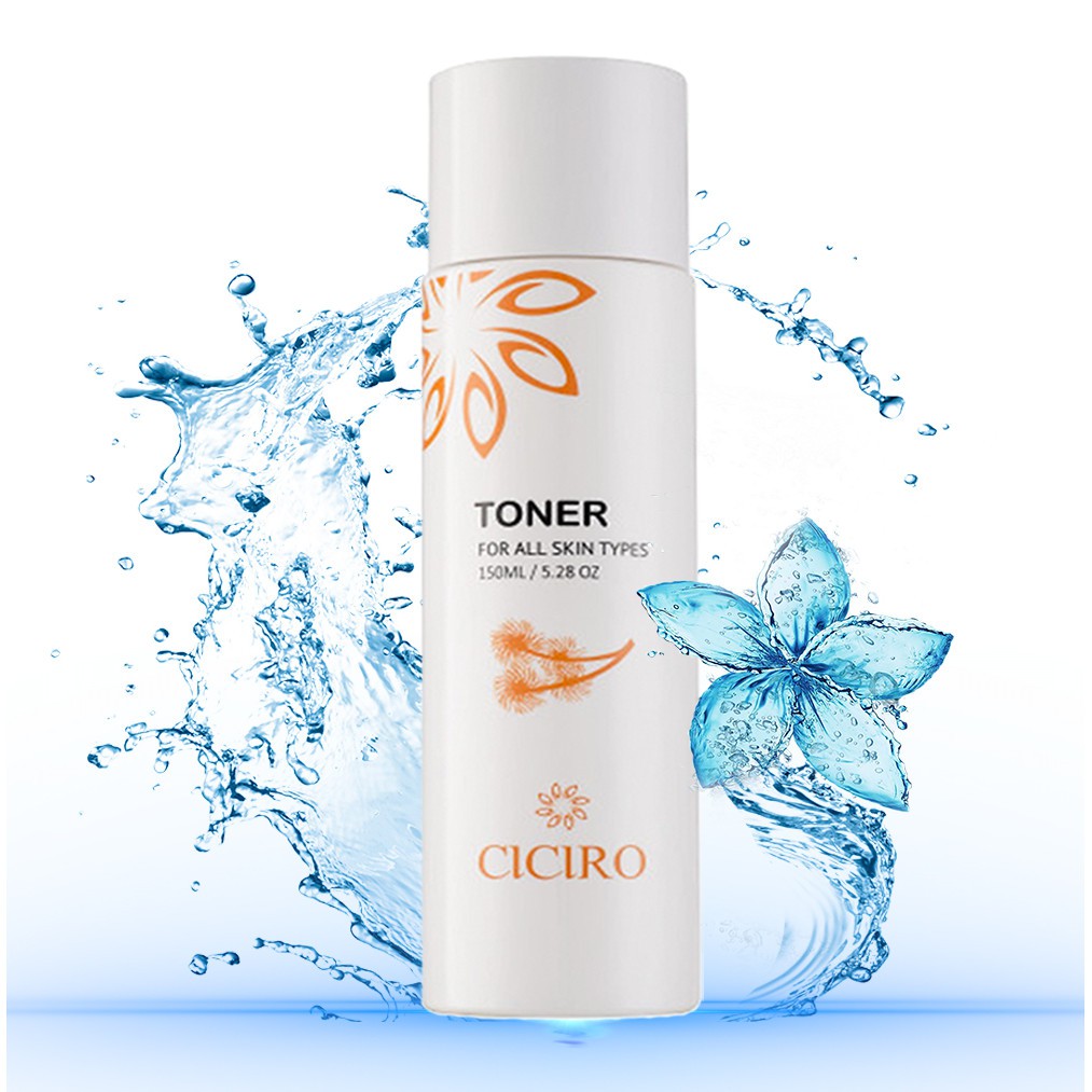 Nước cân bằng da Hàn Quốc Ciciro - Ciciro Toner giúp cân bằng môi trường pH của da, làm se lỗ chân lông,căng bóng, mướt