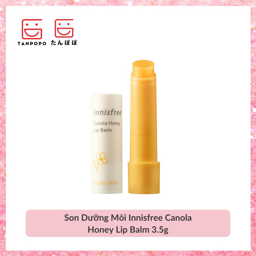 Son Dưỡng Môi Innisfree Canola Honey Lip Balm 3.5g