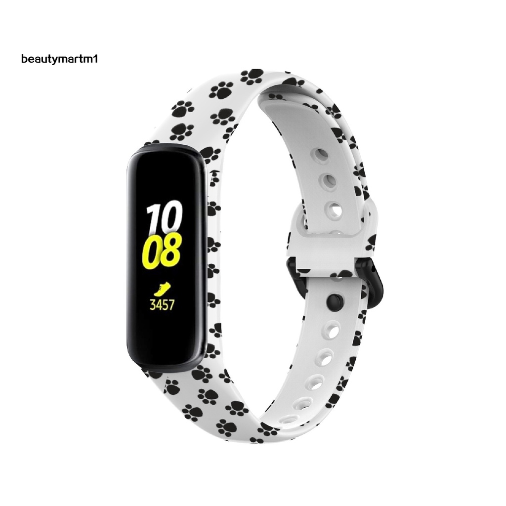 Dây Đeo Thay Thế Chất Liệu Silicon Màu Trơn Cho Samsung Galaxy Fit2 Sm-R220