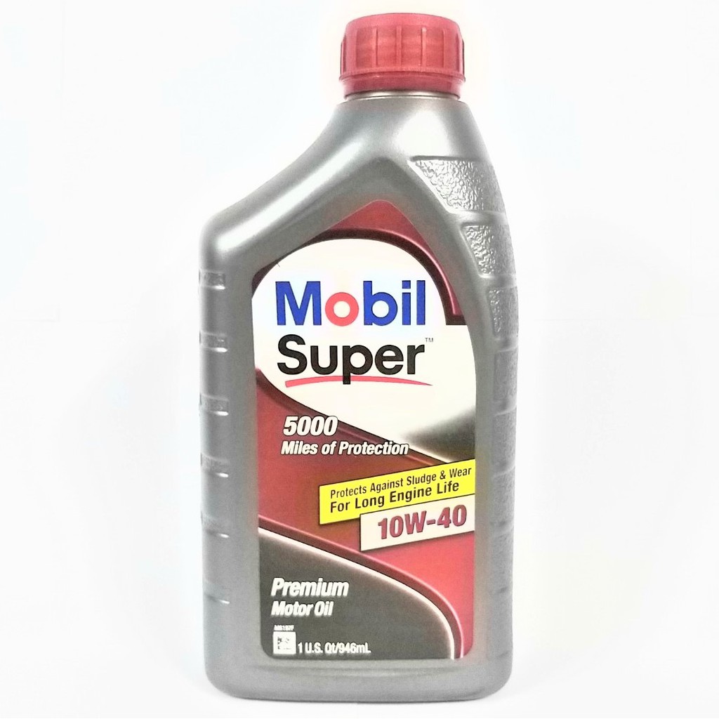 Nhớt Mobil Super 5000 SAE 10W40 1L