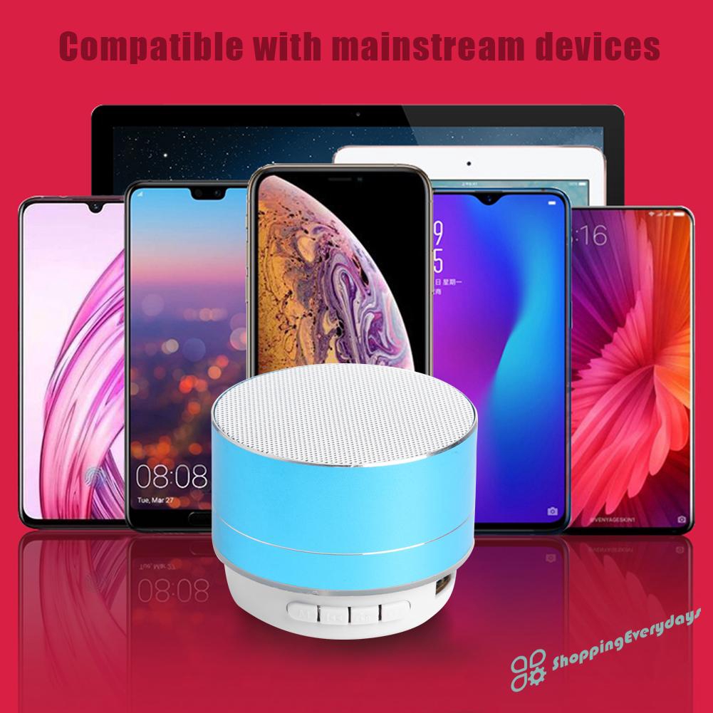 Loa Bluetooth Không Dây Hỗ Trợ Thẻ Tf Usb Aux