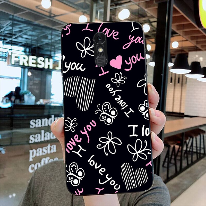 Ốp Điện Thoại TPU Silicon In Hình Hoa Cho LG Q7 Q8 2017 2018 Q9 2018 LG Q7 Plus