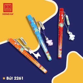 Bút máy nét hoa hồng hà 2261 + tặng 1 ngòi bút