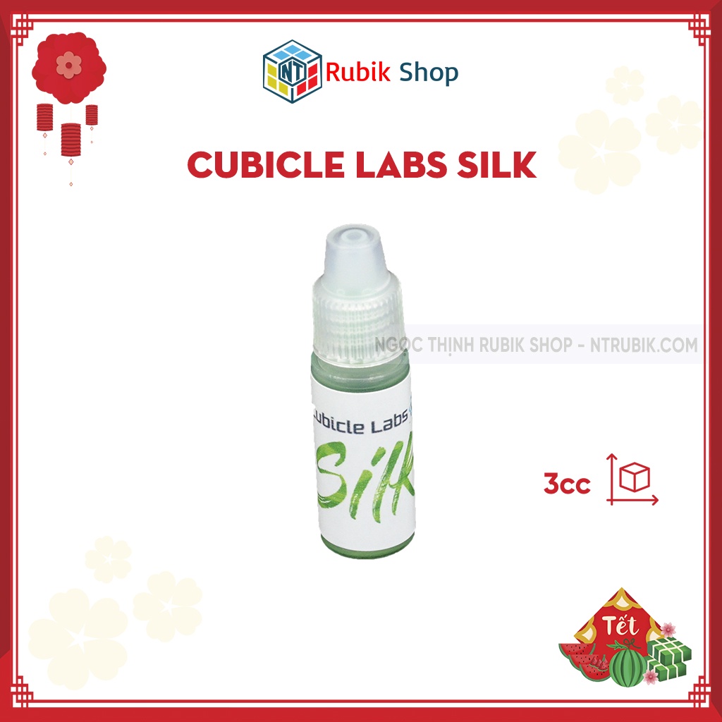 [Cubicle] Silk dầu bôi trơn rubik (Thể tích 3cc/10cc)